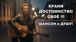 Храни достоинство своё | ШАНСОН в ДУШУ!