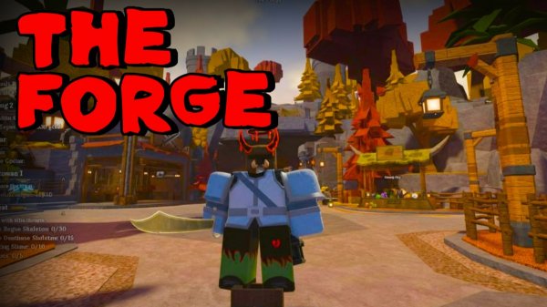 НОВАЯ ХАЙП ИГРА БЫСТРО НАБИРАЕТ ОНЛАЙН THE FORGE ROBLOX!