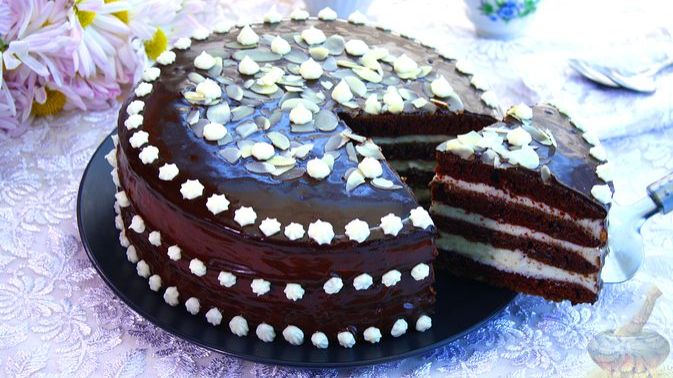 Не включая духовки. ШОКОЛАДНЫЙ ТОРТ НА СКОВОРОДЕ смотреть онлайн