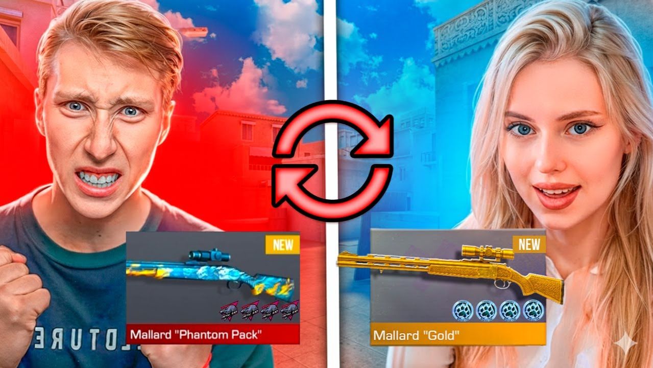 ДУЭЛЬ ОБМЕН ХЕЛЛУИН СКИНАМИ НА БАТЛ ПАСС ПРОТИВ ДЕВОЧКИ СТАНДОФФ 2