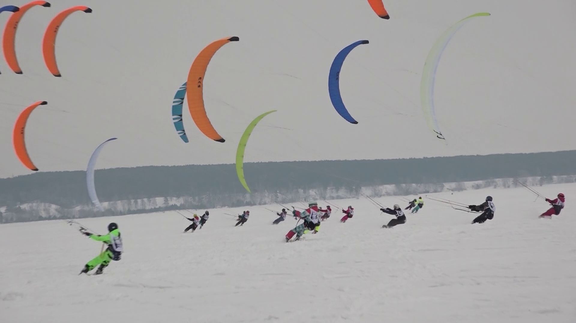 Всероссийские соревнования откроют зимний сезон парусного спорта в Новосибирске смотреть онлайн