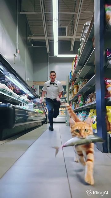 Котик захотел рыбки смотреть онлайн