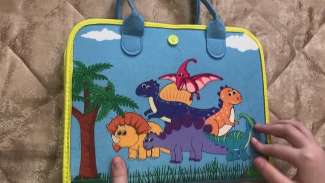 Бизиборд в дорогу Обучающая книга из фетра для маленьких малышей мягкий бизиборд шнуровка часы смотреть онлайн