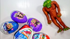 АСМР шоколадный для вашего удовольствия распаковка АСМР Киндер Сюрприз яйца