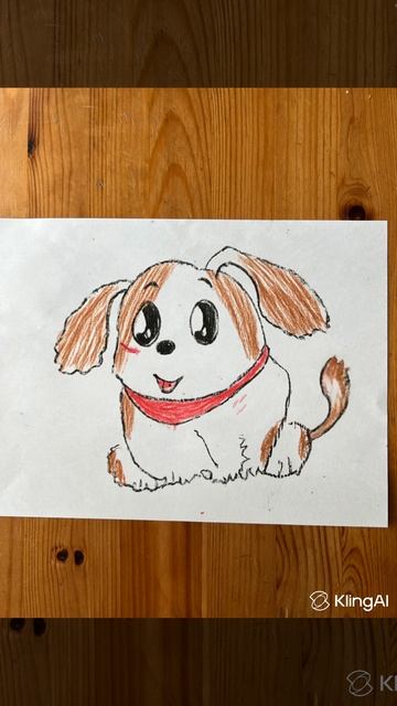 Нарисовал собаку смотреть онлайн
