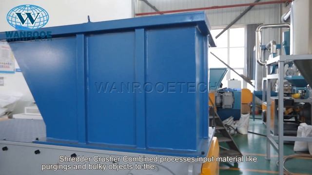 Линия для переработки ПНД труб в порошки, шредер, дробилка, мельница смотреть онлайн