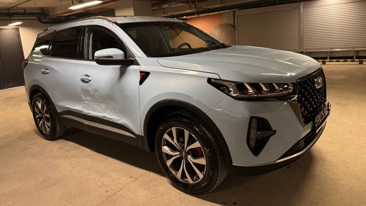 Chery Tiggo 7 ProMax; 1.6 AT; 2024; Синий смотреть онлайн