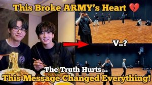 СООБЩЕНИЕ ТЭХЁНА ПОРАЗИЛО ВСЕХ… Что-то очень неправильно!