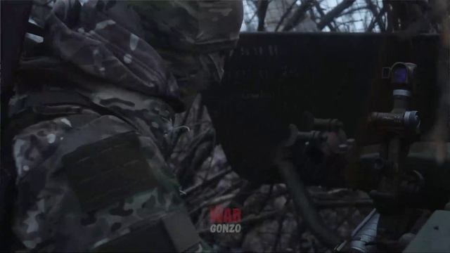 М-46 ведёт контрбатарейный бой на Красноармейском направлении смотреть онлайн