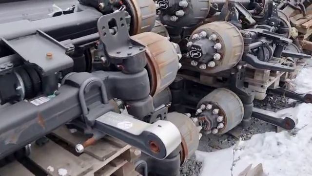 Ось поворотная Ceylan без ABS 12т/1950мм для тралов тяжеловозов.