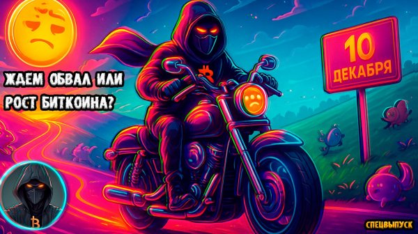 Обвал или ФИНАЛ коррекции Прогноз по БИТКОИН! Что такого важного 10 декабря у BTC