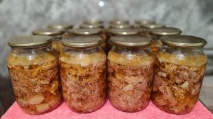 ХОЛОДЕЦ В АВТОКЛАВЕ. Как приготовить Холодец в банках в автоклаве. Простой и вкусный рецепт.