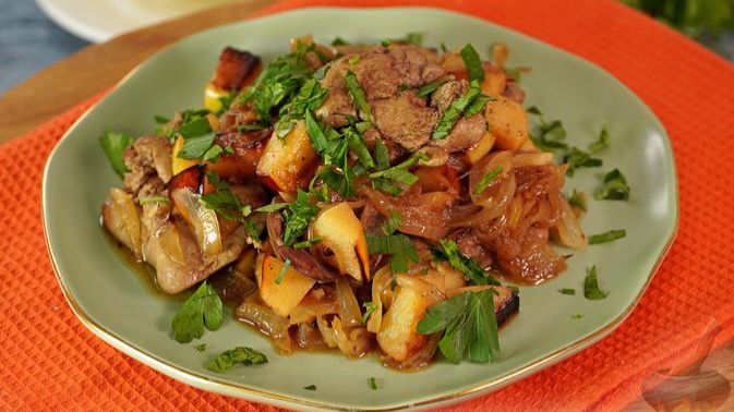 Гастрономический роман.) ЖАРЕНАЯ УТИНАЯ ПЕЧЕНЬ С АЙВОЙ смотреть онлайн