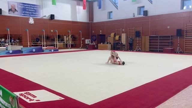 ЖП 1 юношеский , Казимирова  - Олохова , ДК «Машиностроитель», Комбинированное упражнение