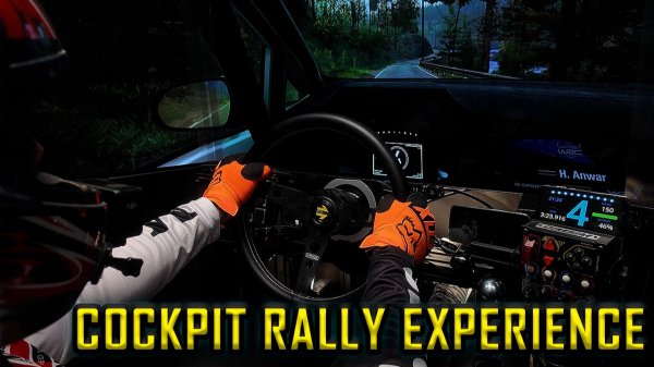 EA WRC Rally Onboard – Трасса Habu Dam