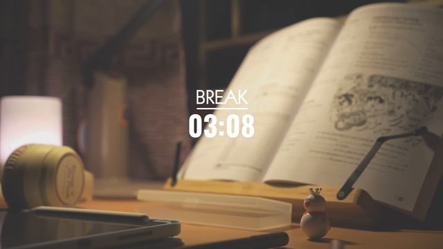 1 час STUDY WITH ME Late night 🌙｜ Calm Piano🎹, Background noise ｜ Pomodoro 25⧸5 смотреть онлайн