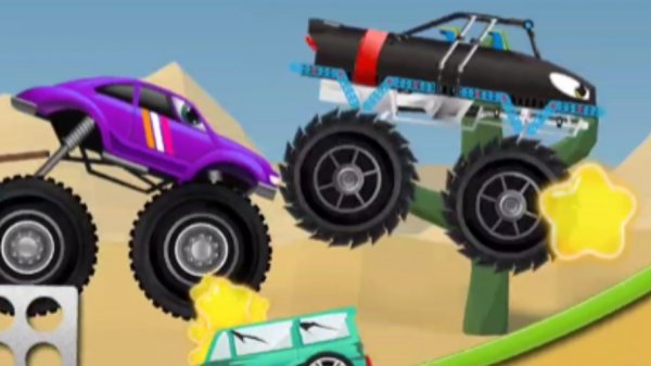 Monster Truck Racing Game. Монстр трак