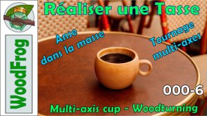 Токарка по дереву Токарная Школа A&B Кружка из дерева на токарном станке по дереву №000_6