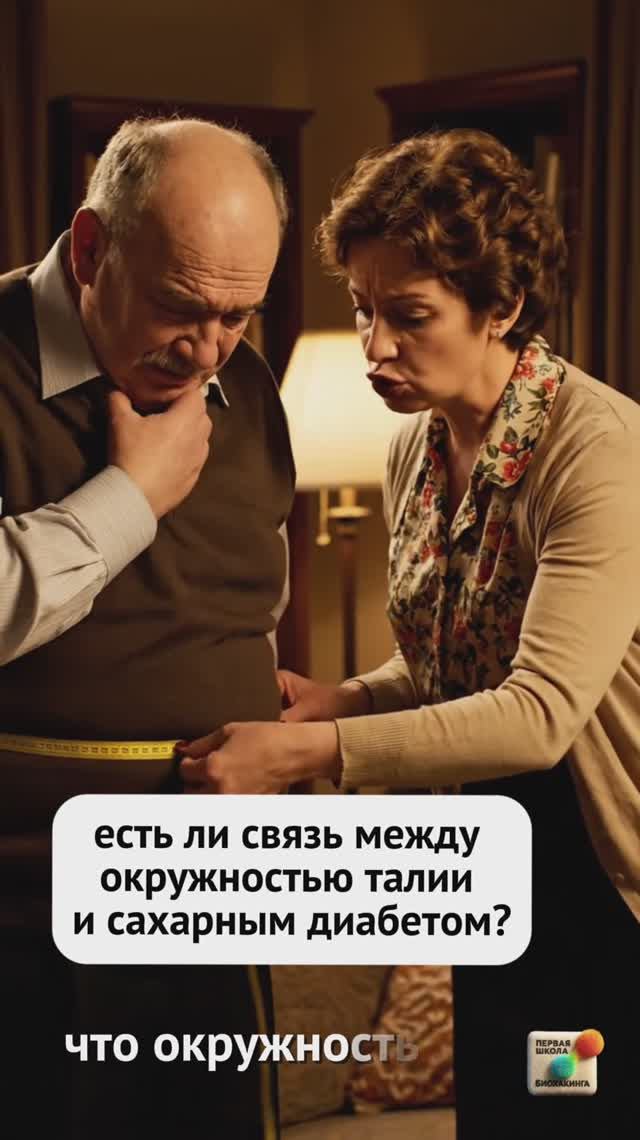 Есть ли связь между окружностью талии и сахарным диабетом? #метаболизм #пшб #иринабаранова