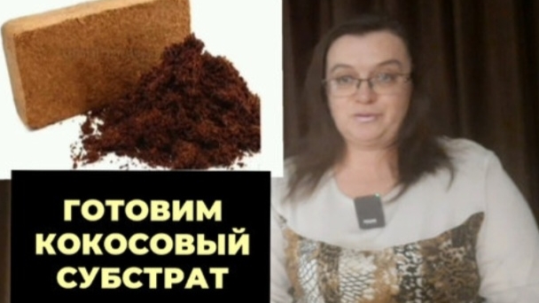 Кокосовый субстрат. Делаем его безопасным смотреть онлайн