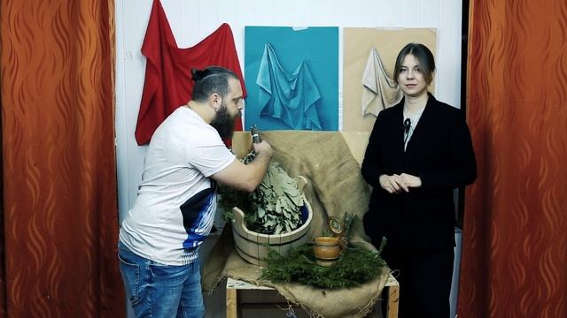 Новый 2023 год Олег Зак и Екатерина Чемирис Постановка новогоднего и одновременно банного натюрморта смотреть онлайн