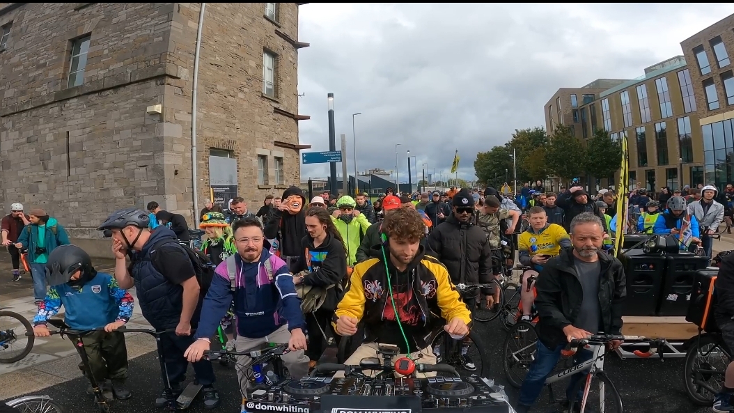 Drum & Bass на велосипеде Dublin