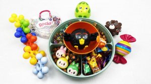 Мультики для малышей. Яркие Лабубу и звезды-слаймы своими руками. Мультики для детей смотреть онлайн