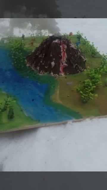 Извержение вулкана