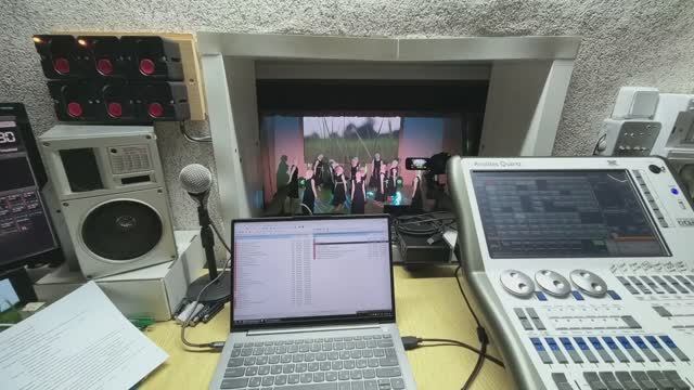 За кадром концерта...