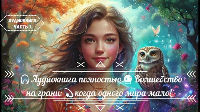 🎧АУДИОКНИГА ПОЛНОСТЬЮ 🔮Волшебство на грани: 💫 когда одного мира мало! 🌌Юмористическое фэнтези Ч1 смотреть онлайн