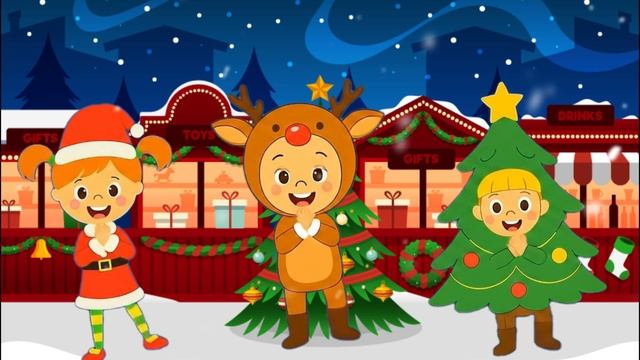 КРАСНОНОСЫЙ ОЛЕНЁНОК РУДОЛЬФ - РОЖДЕСТВЕНСКИЕ ПЕСНИ 2026 - САМЫЕ ЛУЧШИЕ НОВОГОДНИЕ ПЕСНИ 2026