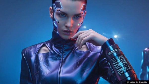 Future Fashion and AI Model - Music Video