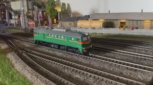 М62 на макете "на закате"