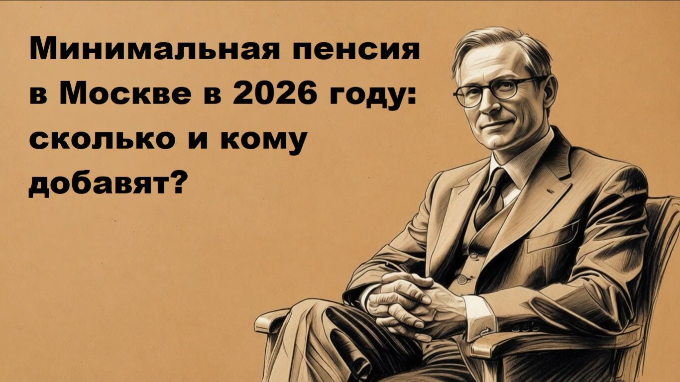 Пенсия в Москве в 2026 году: минимальный размер и городские доплаты смотреть онлайн