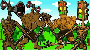 Сиреноголовый против Светофороголового. Все серии