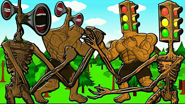 Сиреноголовый против Светофороголового. Все серии