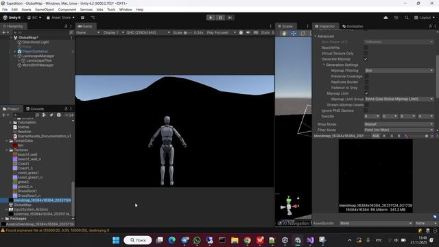 Система построения ландшафта по геоданным - Шейдер Ландшафта