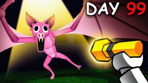 Я выжил с НОВЫМ МОНСТРОМ в игре 99 ночей в лесу в РОБЛОКС!