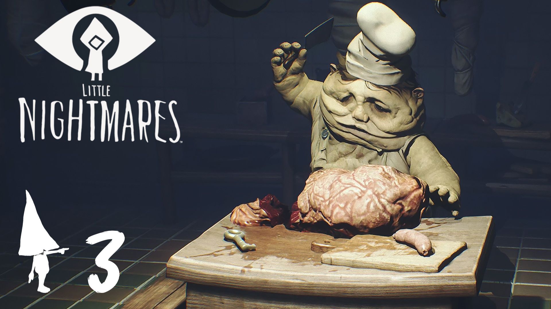 Little Nightmares прохождение - КУХНЯ, БРАТЬЯ-ПОВАРА БУДУТ СКУЧАТЬ #03 смотреть онлайн