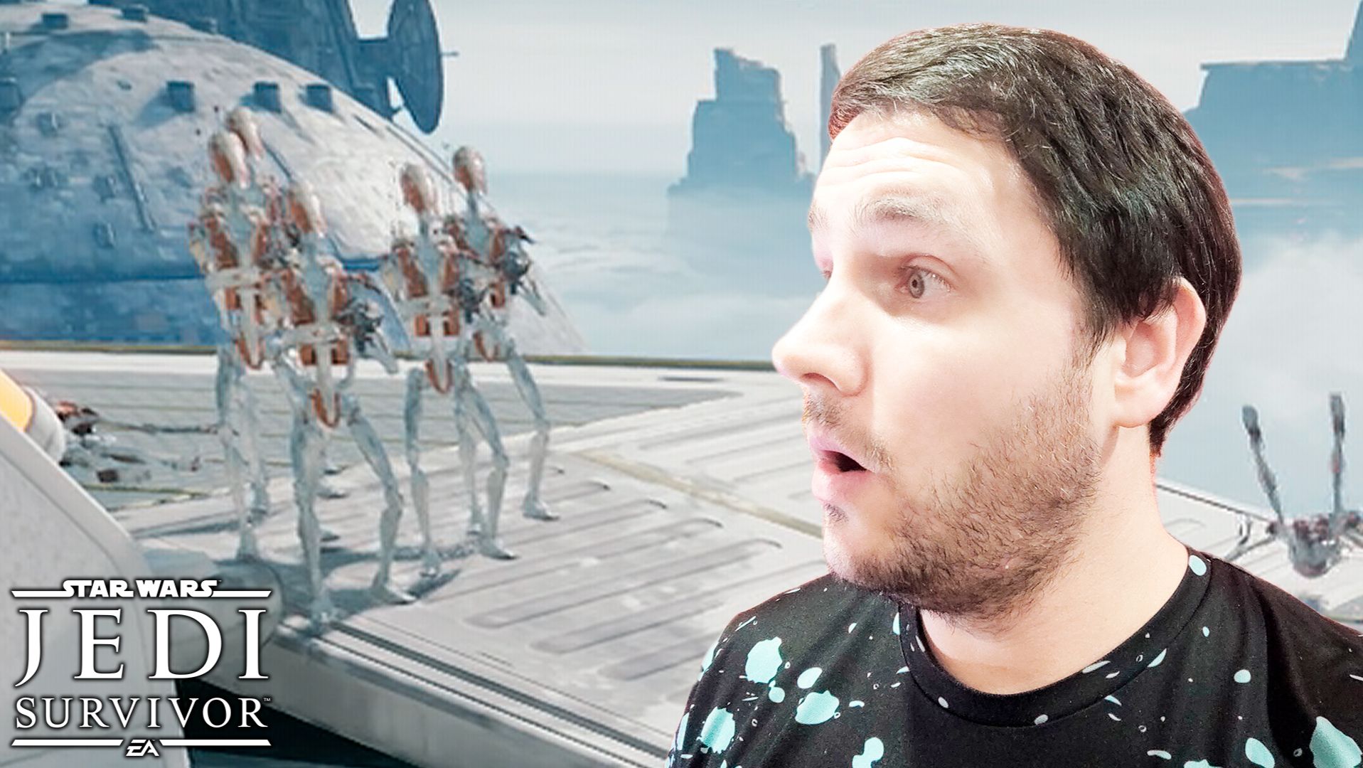 ПРОРЫВАЕМСЯ НАВЕРХ | Star Wars Jedi: Survivor Прохождение #22 смотреть онлайн