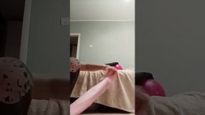 Первая тренировка по гимнастике