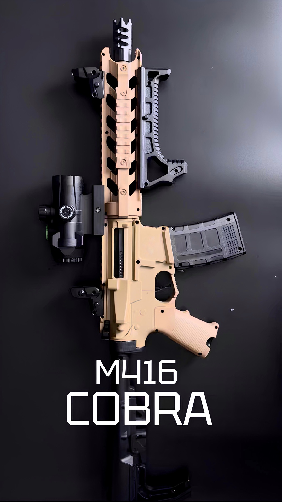 Орбибольный автомата М416 COBRA / Орбизный детский автомат смотреть онлайн