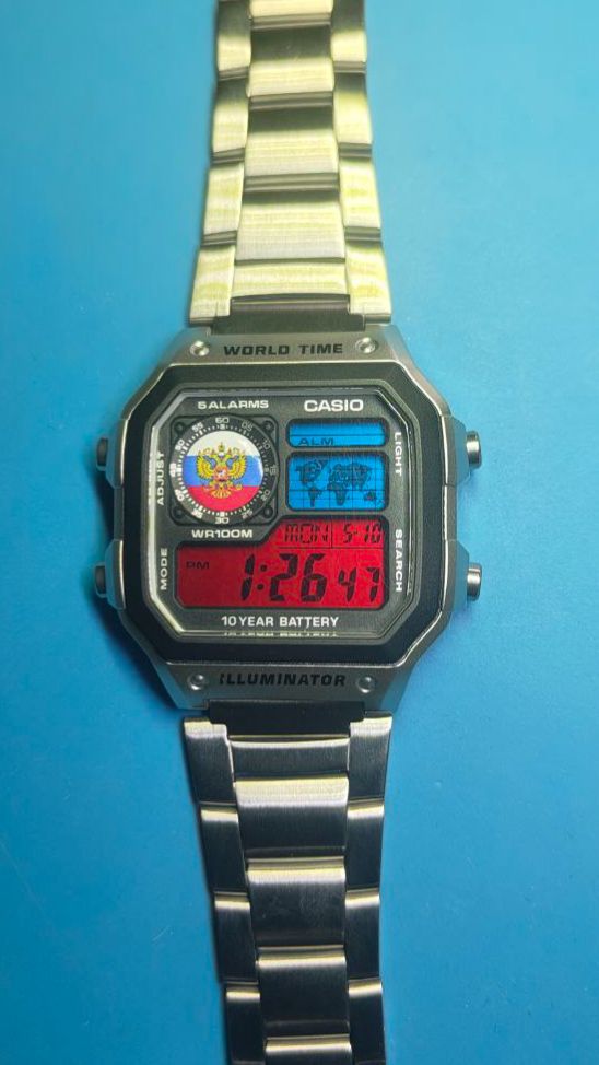 Патриотичный кастом Casio