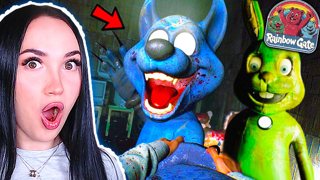 🐺ТЫ НЕ СБЕЖИШЬ ОТ ВОЛКА !😈 НОВЫЙ ФНАФ + ПОППИ ПЛЕЙТАЙМ НАЧАЛО ➤ RAINBOW GATE Прохождение смотреть онлайн