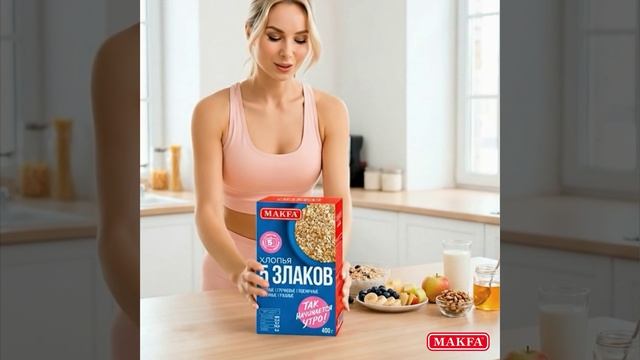 Худеем с хлопьями MAKFA