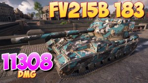 FV215b 183 - 5 Фрагов 11.3K Урона • Всадник апокалипсиса! • Мир Танков