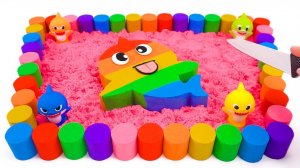 ЛЕПИМ РЫБКУ ИЗ КИНЕТИЧЕСКОГО ПЕСКА ВИДЕОЛЕПКА ВИДЕО МУЛЬТИКИ ДЛЯ ДЕТЕЙ КАНАЛ ИГРАЛКИ-ЗАЛИПАЛКИ