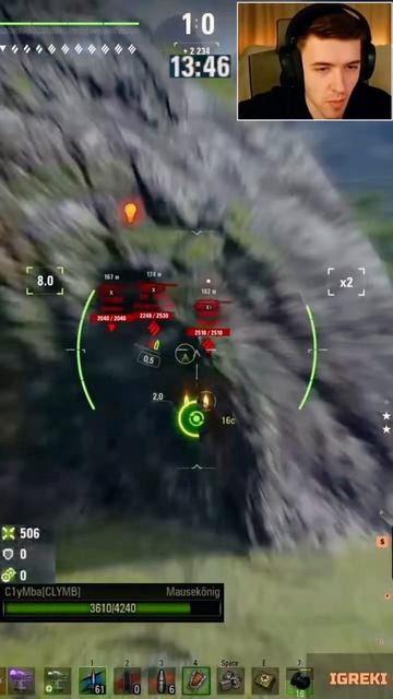 КЛУМБУ ОПУСТИЛИ НА MAUSEKÖNIG #c1ymba #клумба #wot #миртанков смотреть онлайн