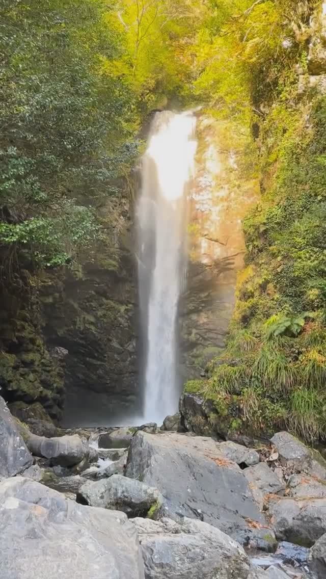 Абхазские природные водопады сегодня (конец ноября, ОСЕНЬ-2025) смотреть онлайн
