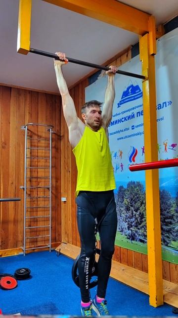 подтягивания с доп весом